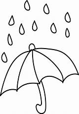 Umbrella Spring Clipartmag Kids Regenbui Aftershock sketch template