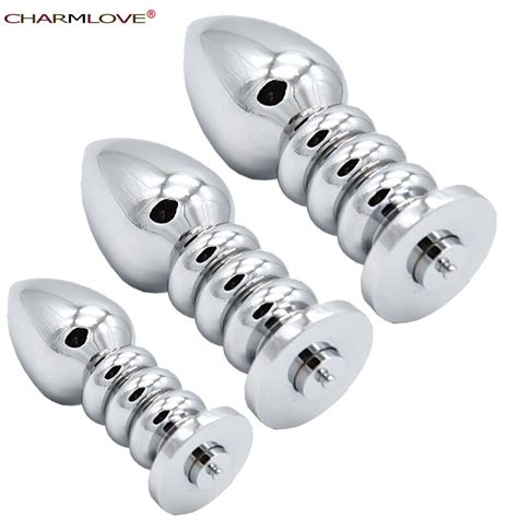 sm electric shock l m s meatal steel anal plug stainless butt plug