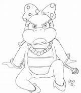 Coloring Pages Iggy Getcolorings Koopa Wendy sketch template