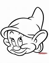 Dopey Dwarfs Grumpy Disneyclips Clipartmag sketch template