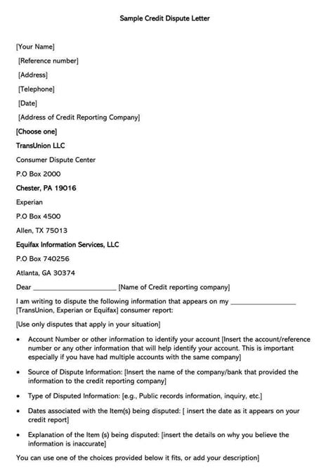 student loan dispute letter sample