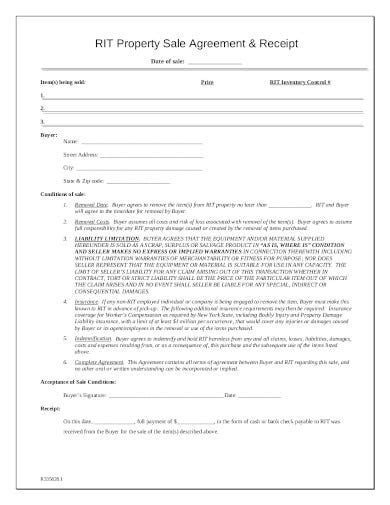 property agreement templates google docs word pages