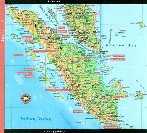 large sumatra maps     print high resolution  detailed maps