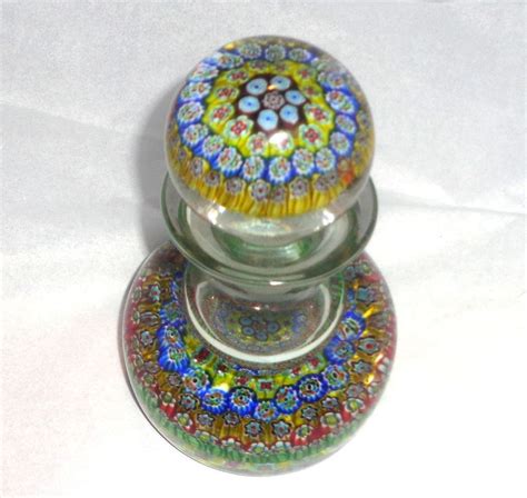 Murano Art Glass Millefiori Decanter From Barkusfarm On Ruby Lane