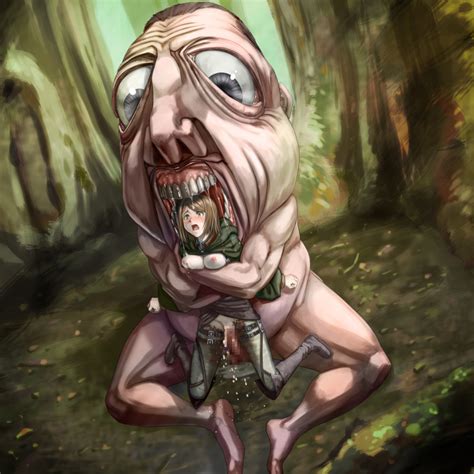 rule 34 attack on titan blonde hair blush breasts censored clothed sex clothes clothing color