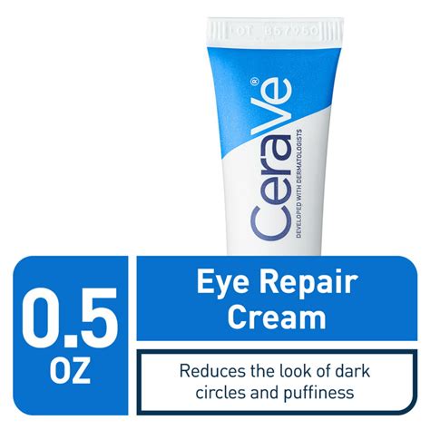 cerave eye repair cream  dark circles  puffiness  oz walmartcom walmartcom