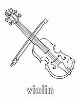 Violino Coloring Violin Colorironline Onlinecoloringpages sketch template