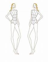 Fashion Croqui Croquis Step Sketch Draw Template Sketching Templates Nexus Body Figure sketch template