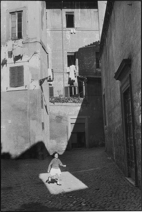 Rome Italy The World Of Henri Cartier Bresson Photographs From The