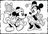 Mickey Mouse Coloring Minnie Pages Christmas Disney Kissing Printable Getcolorings Gangster Mini Colorine Popular Print Min Color Coloringhome Cooper sketch template