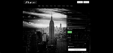 pure black theme phpfox store