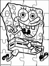 Spongebob Puzzles Puzzle Cut Jigsaw Coloring Printable Pages Kids Activities Printables Websincloud Adult Maze Sheets Da sketch template