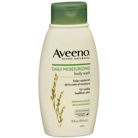 aveeno active naturals daily moisturizing oatmeal body wash  oz pack