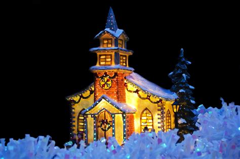 christmas church  stock photo public domain pictures