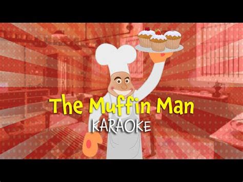 muffin man instrumental nursery rhyme lyrics video  karaoke
