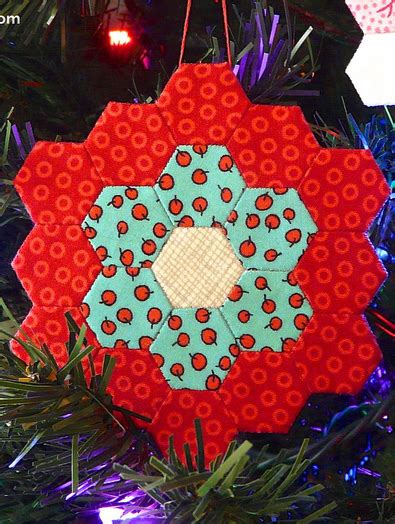 diy hexagon christmas ornament kerst kerstdecoratie pasen