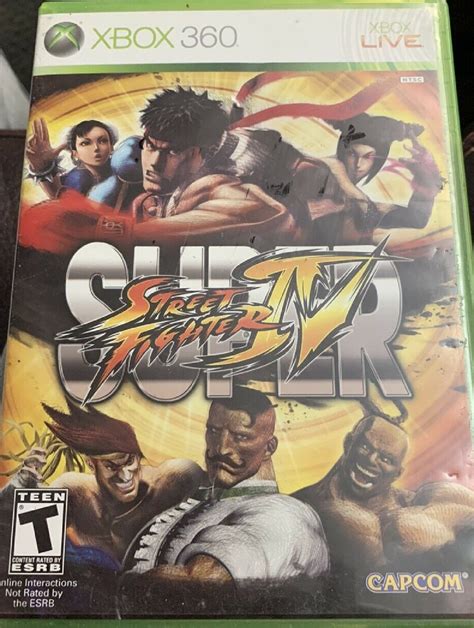 Super Street Fighter Iv Microsoft Xbox 360 2010 Like
