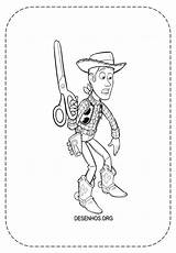 Woody Toy sketch template