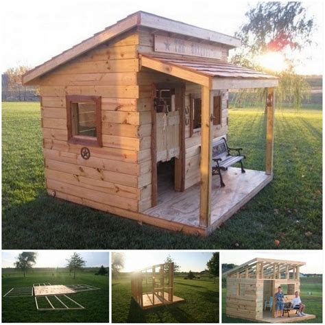 wood pallet playhouses  kids pallet wood projects