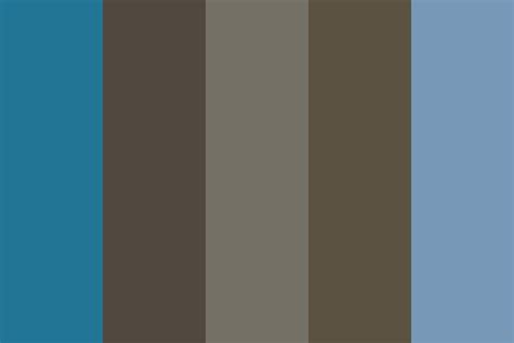 Blues To Browns Color Palette Brown Color Palette Color