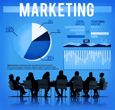 marketing branding strategy business analysis concept