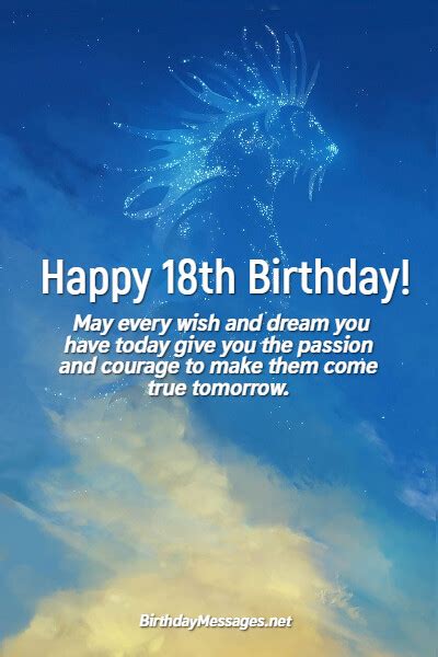 18th birthday wishes and quotes birthday messages for 18 year olds