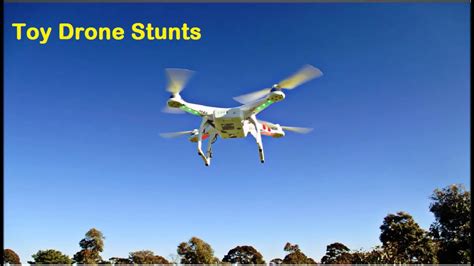 toy drone stunts youtube