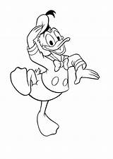 Duck Pato Colorir Daffy Alegria Pulando Colouring Printen Tudodesenhos sketch template