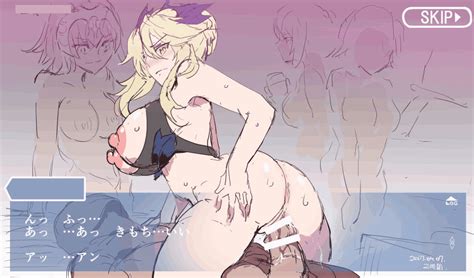 rule 34 animated artoria pendragon alter fate grand order ass blonde hair bouncing breasts