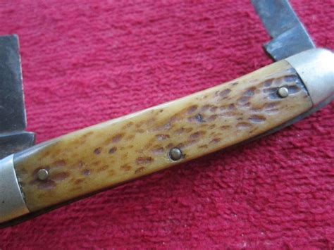 antique vintage keen kutter bone handled pocket knife ebay