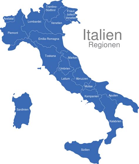 italien regionen interaktive landkarte image mapsde