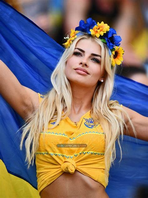 Ukrainian Girl At Euro 2016 Girls Fans Pinterest The Ojays