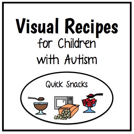 visual recipe    autism helper