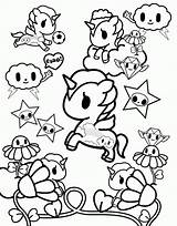 Coloring Tokidoki Unicornios Azcoloring sketch template