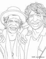 Jagger Mick Cantores Kleurplaten Hellokids Gratuit Coloriages Beroemdheden Britse Uni Royaume Drucken Eminem Pessoas sketch template