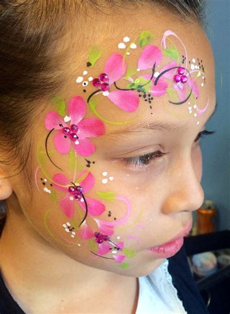 gallery  flower face paint