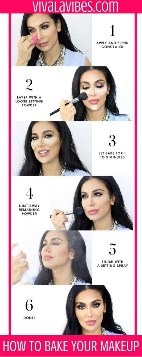 how to bake your face makeup easy step by step guide makeup