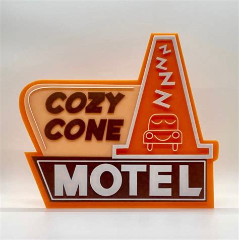 cozy cone motel inspired cars disneylandradiator springs etsy