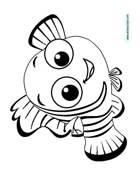 nemo coloring pages printable hours  fun await   coloring