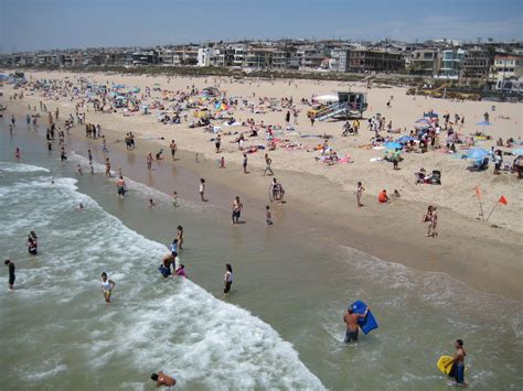 stock photo  crowd  people   beach