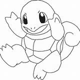 Squirtle sketch template