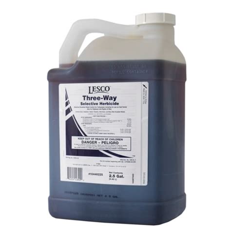 Lesco Three Way Selective Post Emergent Liquid Herbicid Siteone