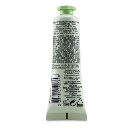 green tea  vert hand nail cream ecosmetics  major brands