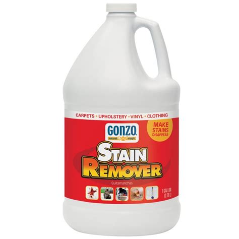 stain remover  gallon refillable size gonzo stain remover carpet stain remover cleaning