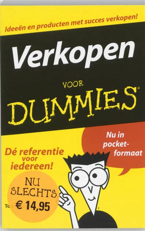 bolcom voor dummies verkopen voor dummies tom hopkins  boeken