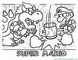 Mario Coloring Bowser Pages Print Party Maker Super Paper Printable Color Jr Bros Turtle Shell 3d Kids Cat Getcolorings Kart sketch template