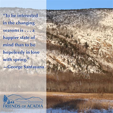 friday quote george santayana friends of acadia