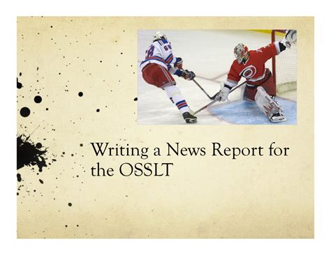 news report writing examples    examples