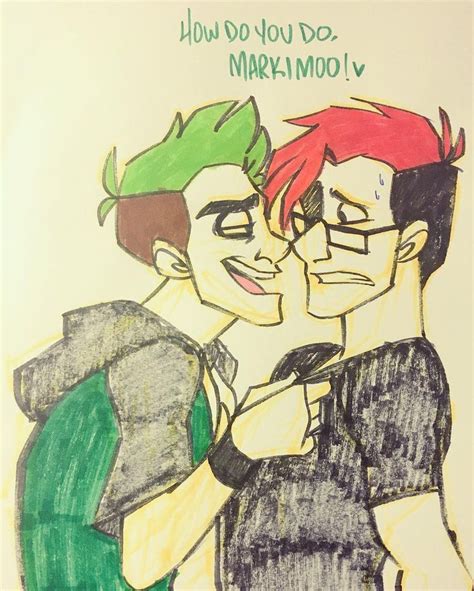 anti and mark because yes antisepticeye markiplier
