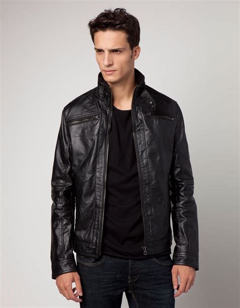 bershka leather jacket hommes sexy  shirts hot guys leather jacket mens fashion clothes